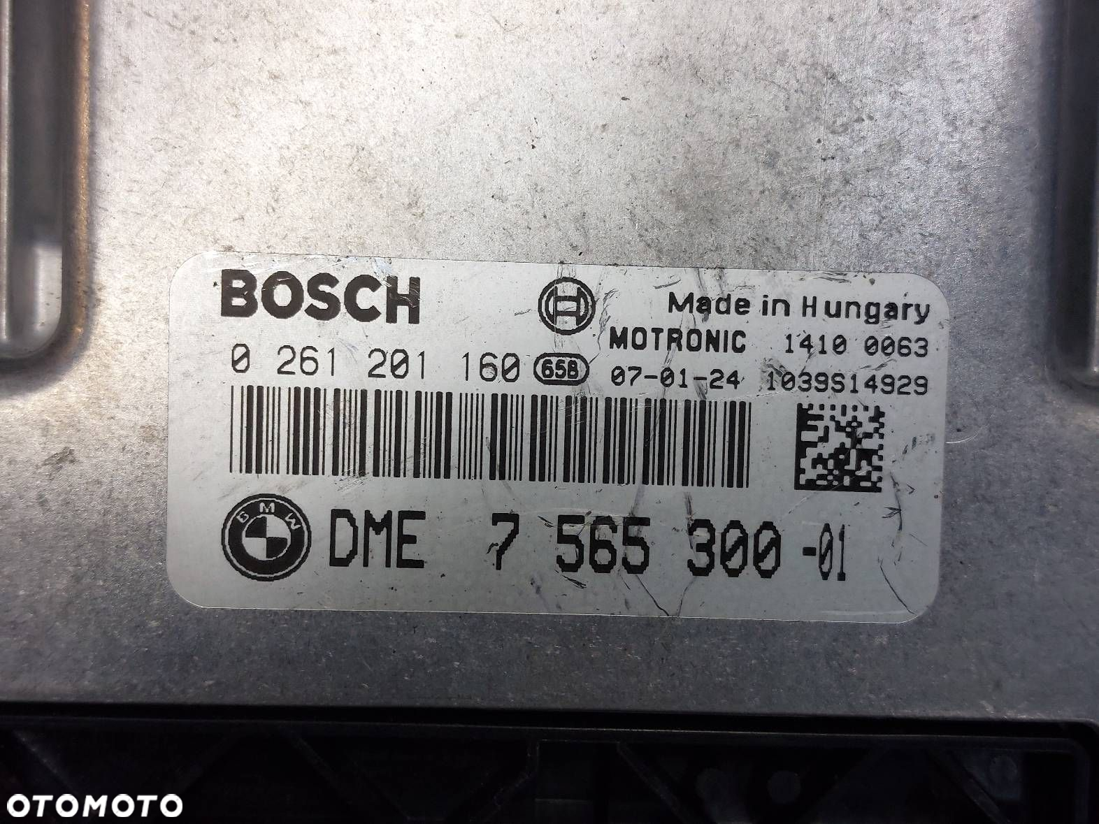 ZESTAW STARTOWY BMW E90 318i 2.0 B 7565300 0261201160 6943830 6954719 - 2