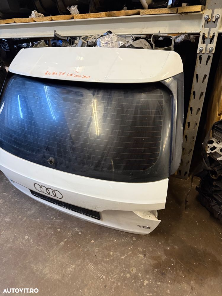 Haion AUDI A4 B9 8w combi an 2016-2020 cu luneta si ornamente - 4