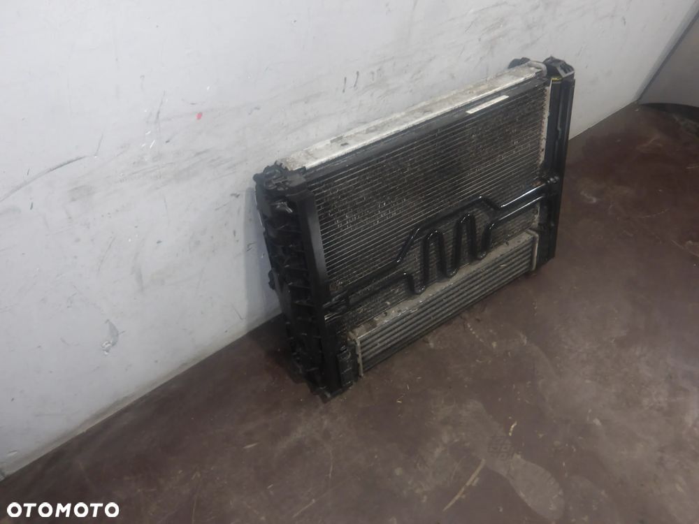 BMW E91 KOMBI 2.0D KOMPLET CHŁODNIC WODY KLIMATYZACJI POWIETRZA 6930039 7524916 - 3