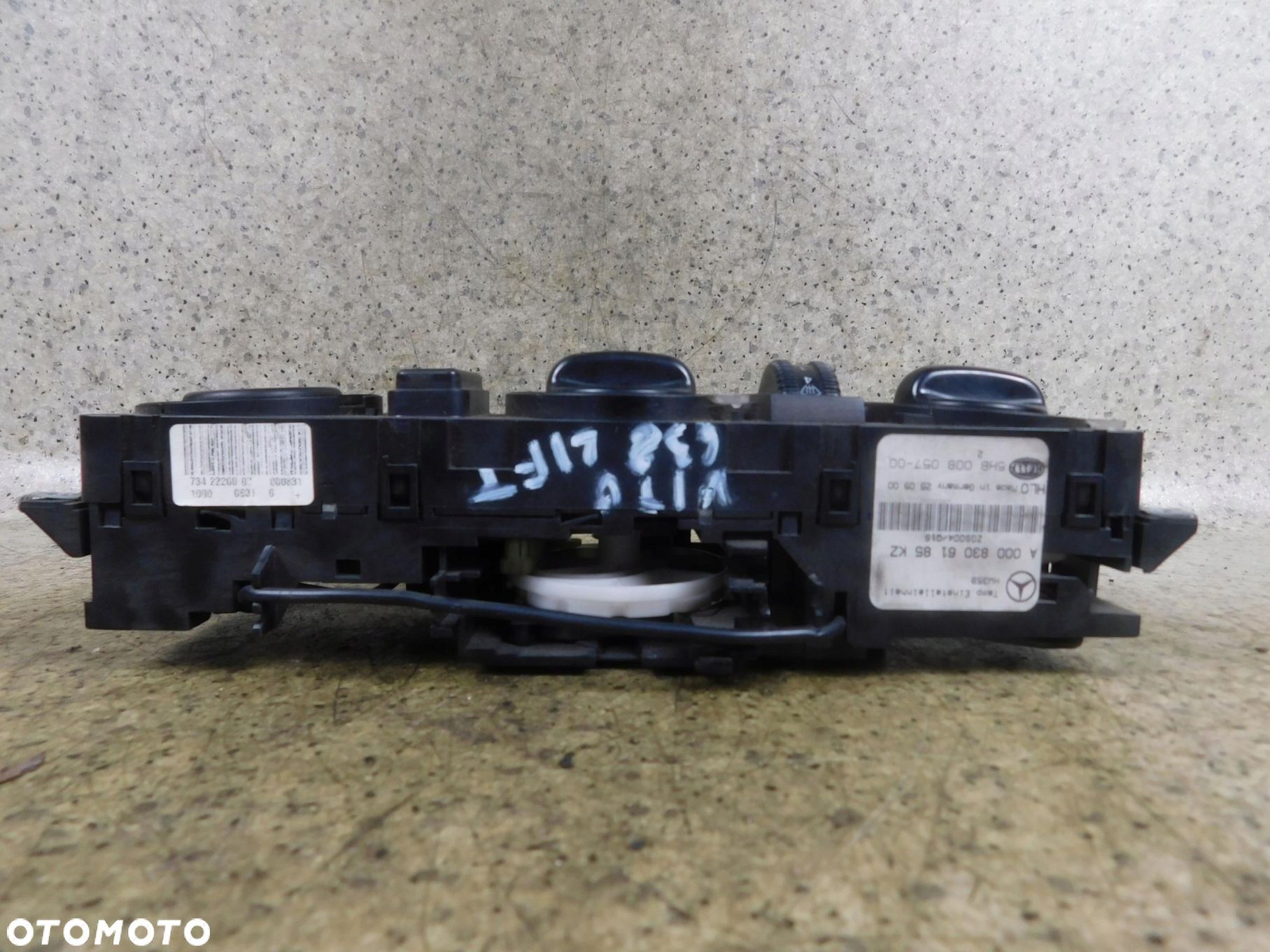A0008306185Kz Panel Sterowania Nawiewem Mercedes Vito 638 2.2 Cdi Lift - 3
