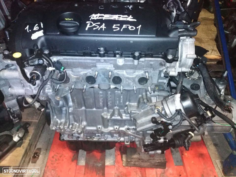 Motor PSA Peugeot/Citroen 1.6I 16v Ref.: 5F01/5FS - 1