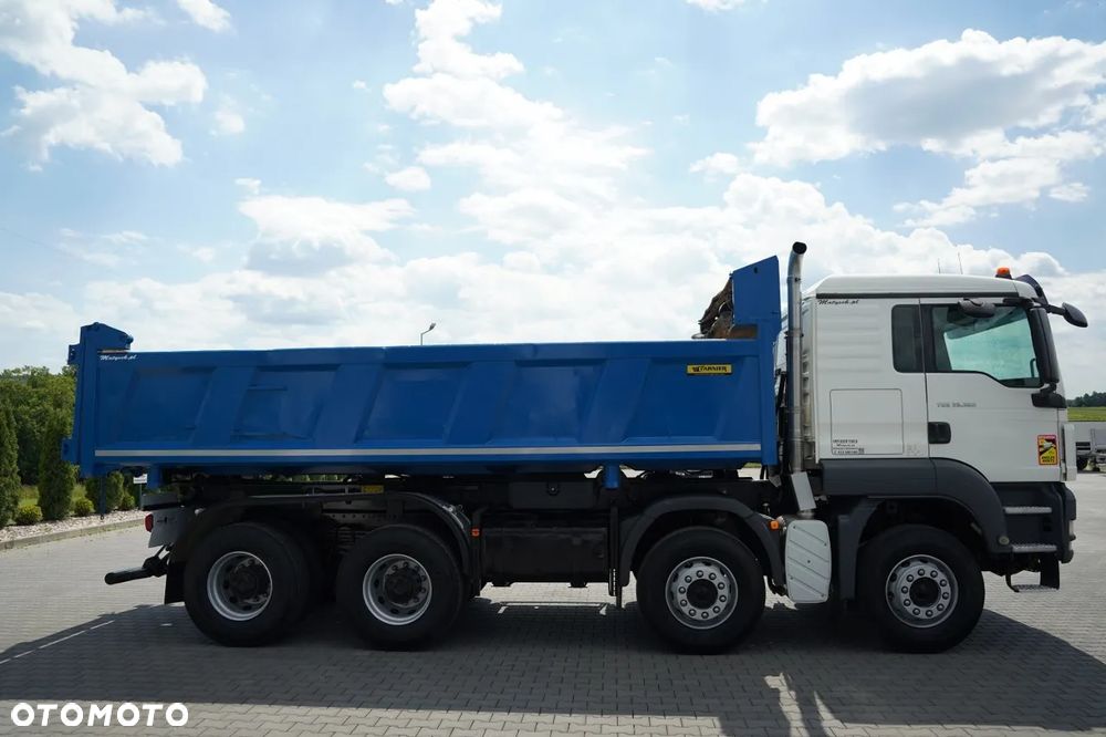 MAN TGS 35.360 / 8x4 / WYWROTKA 2 STRONNA  / HYDROBURTA / BORDMATIK / EURO 5 - 13