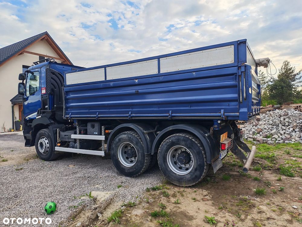 Renault Wywrotka K 380 6x4 Kipper Tipper Manual - 11
