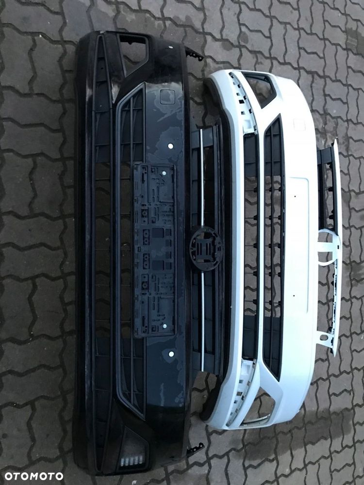 VW POLO 2G0 ZDERZAK PRZEDNI HALOGEN GRILL BELKA - 8