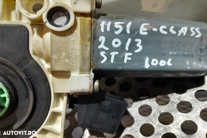 Motoras macara geam stanga A2078200342 Mercedes-Benz E-Class C207 [20 - 2