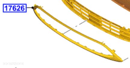 Obudowa Kratki Zderzaka 2271808 Ford OE Kuga Mk2 GV4J-17F771-ACPRAA - 2