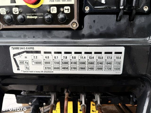 Palfinger HDS HIAB XS 544-8 HiPro 2013 8 wysuwow - 13