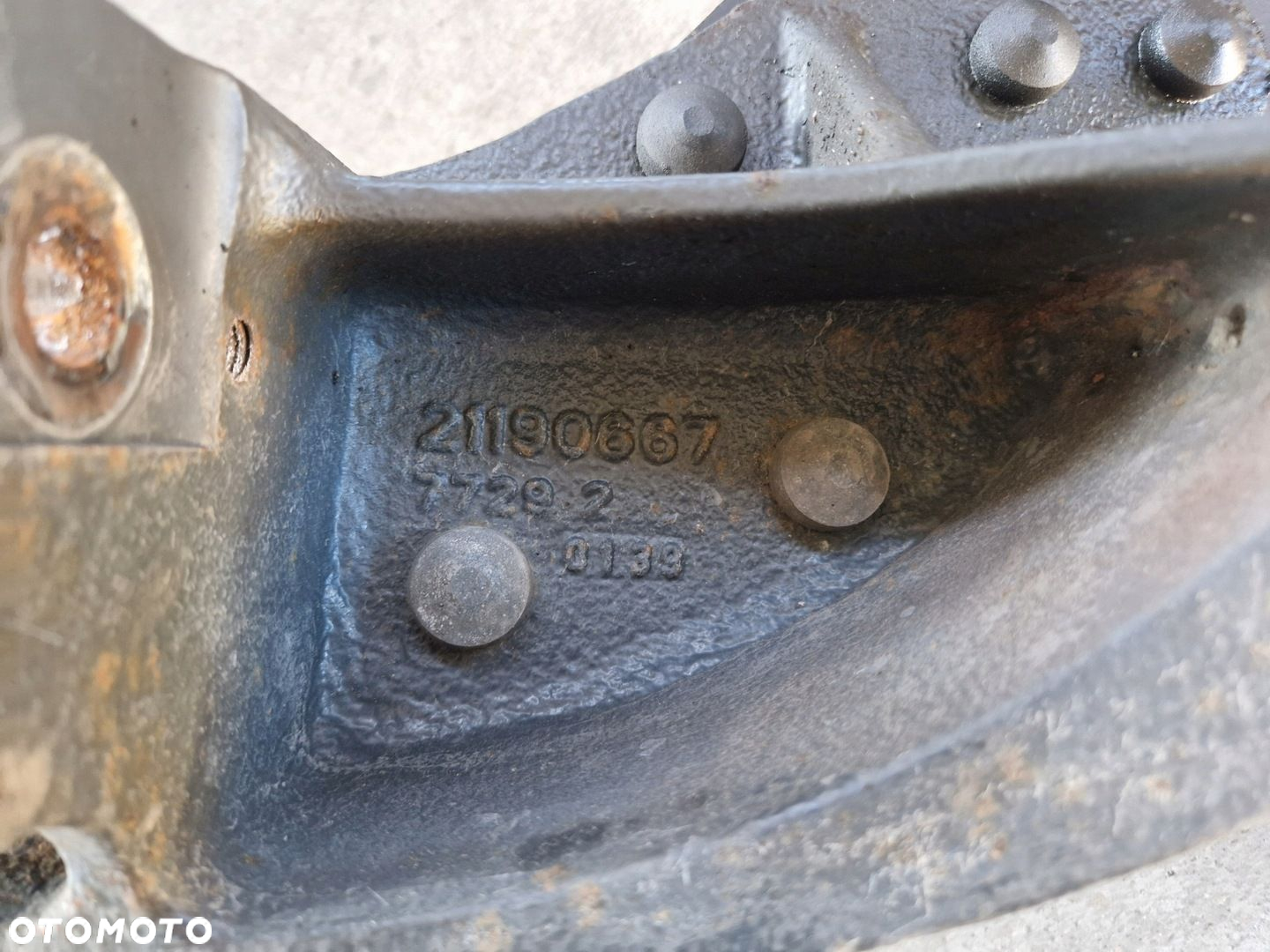 DRĄŻEK WSPORNIK POPRZECZNY OSI PRZÓD MEGA VOLVO FH 4 FM 4 FH 5 FM 5 - 4