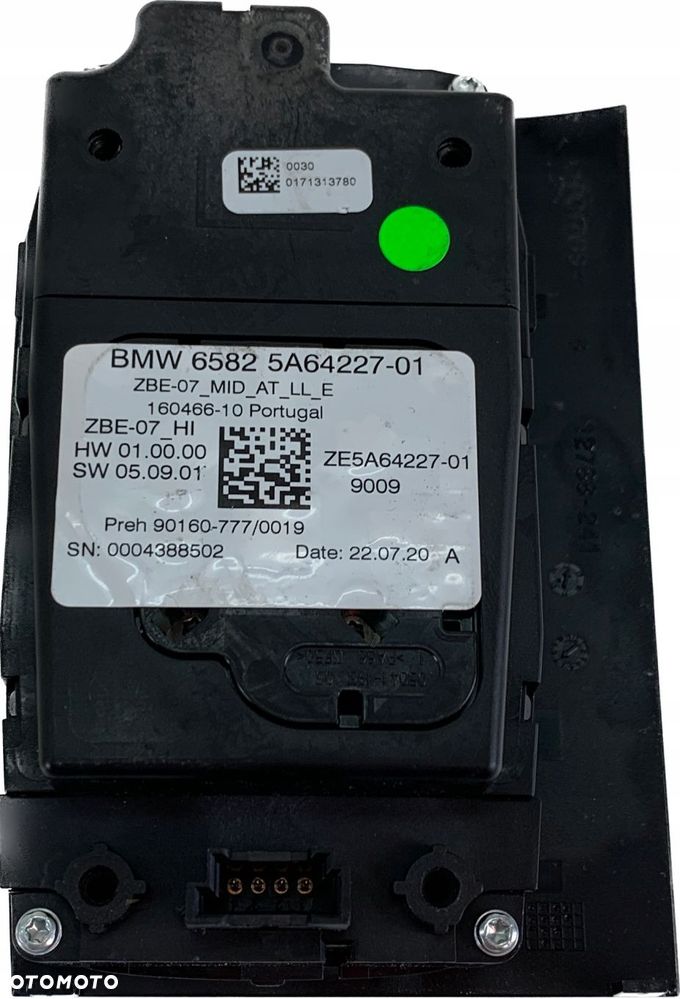 BMW X7 IDRIVE PANEL STEROWANIA KONTROLER 5A64227 - 9