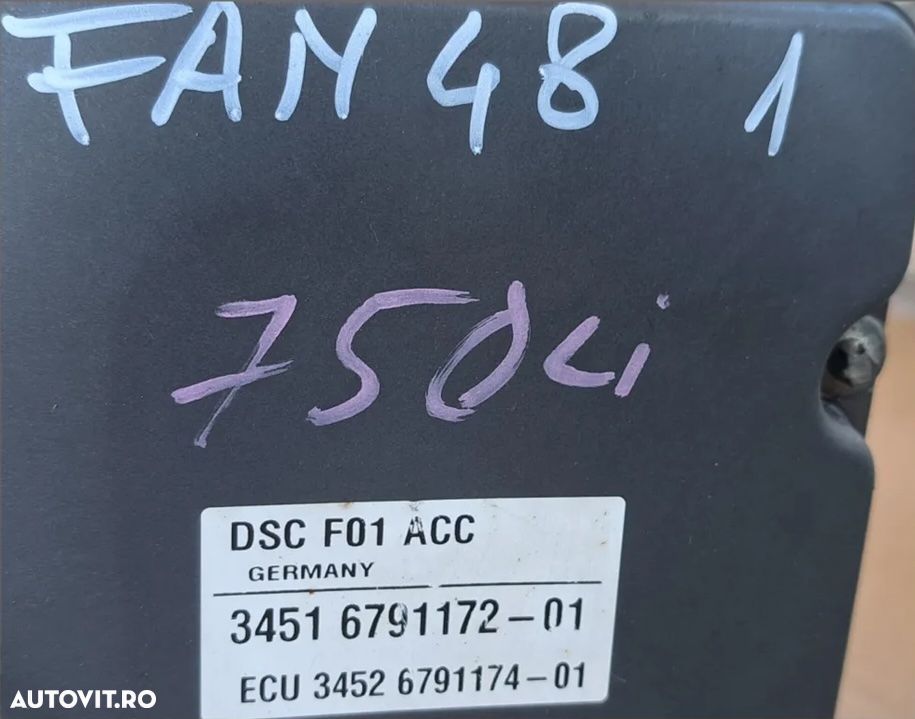 Modul unitate hidraulica pompa ABS DSC ACC Originala BMW F07 F01 F02 - 3