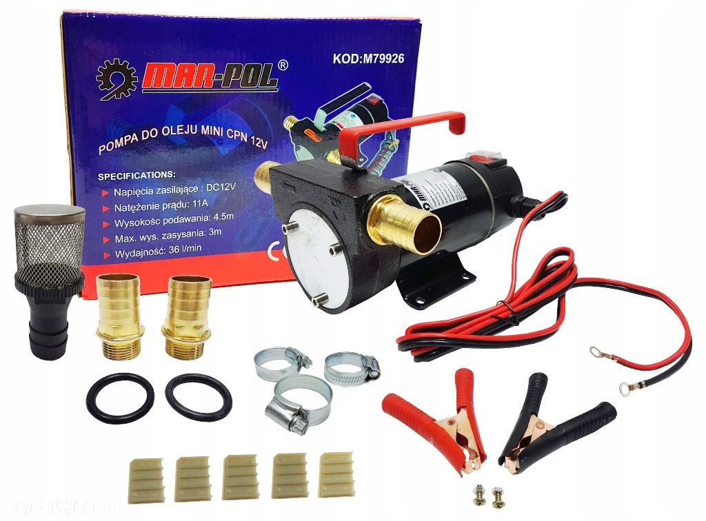 POMPA DO PALIWA OLEJU CPN 12V ON DYSTRYBUTOR MINI CPN DIESEL M79926 - 2