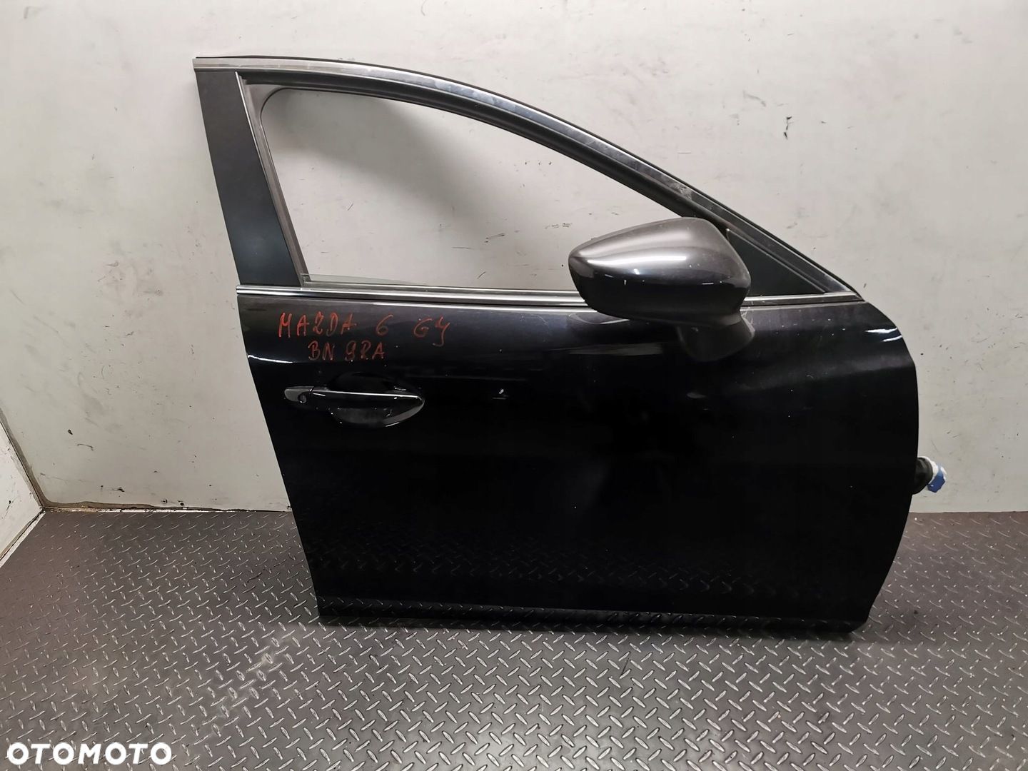 MAZDA 6 GJ DRZWI PRAWY PRZÓD KOD LAKIERU BN9RA - 1