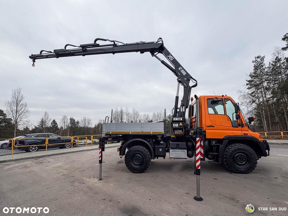 Unimog UNIMOG U300 4x4 HIAB 122 D -3 HDS Żuraw - 5