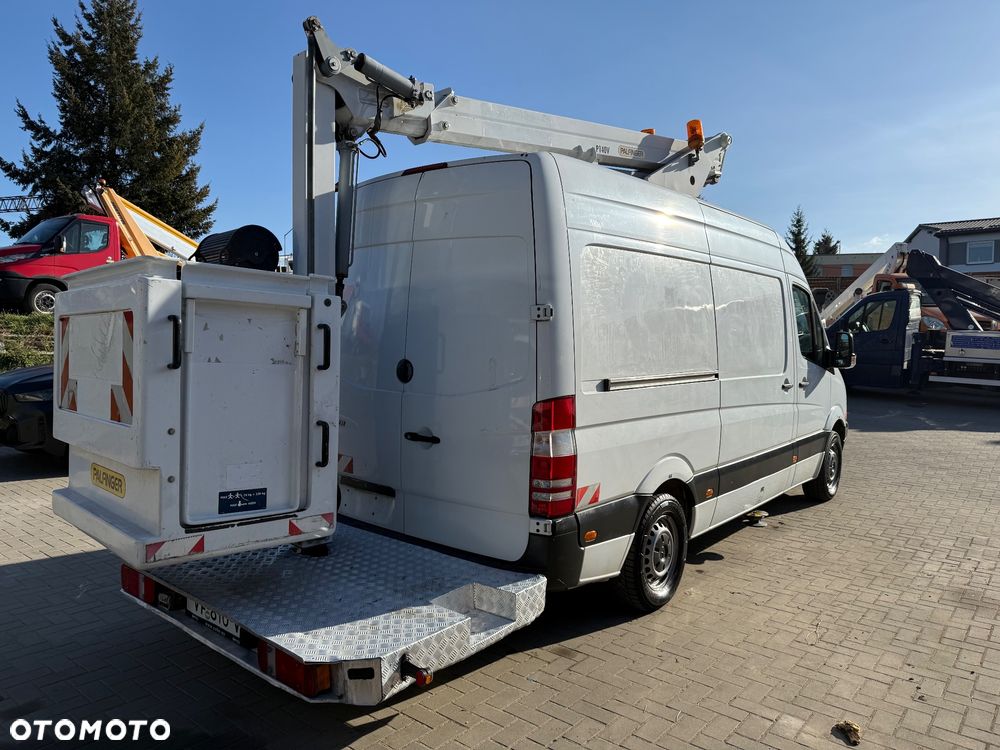 Mercedes-Benz Podnośnik Koszowy Palfinger P140V Zwyżka 14 metrów Pilot ! UDT Dmc 3500kg Kat b Jak Wumag Ruthmann Multitel - 4