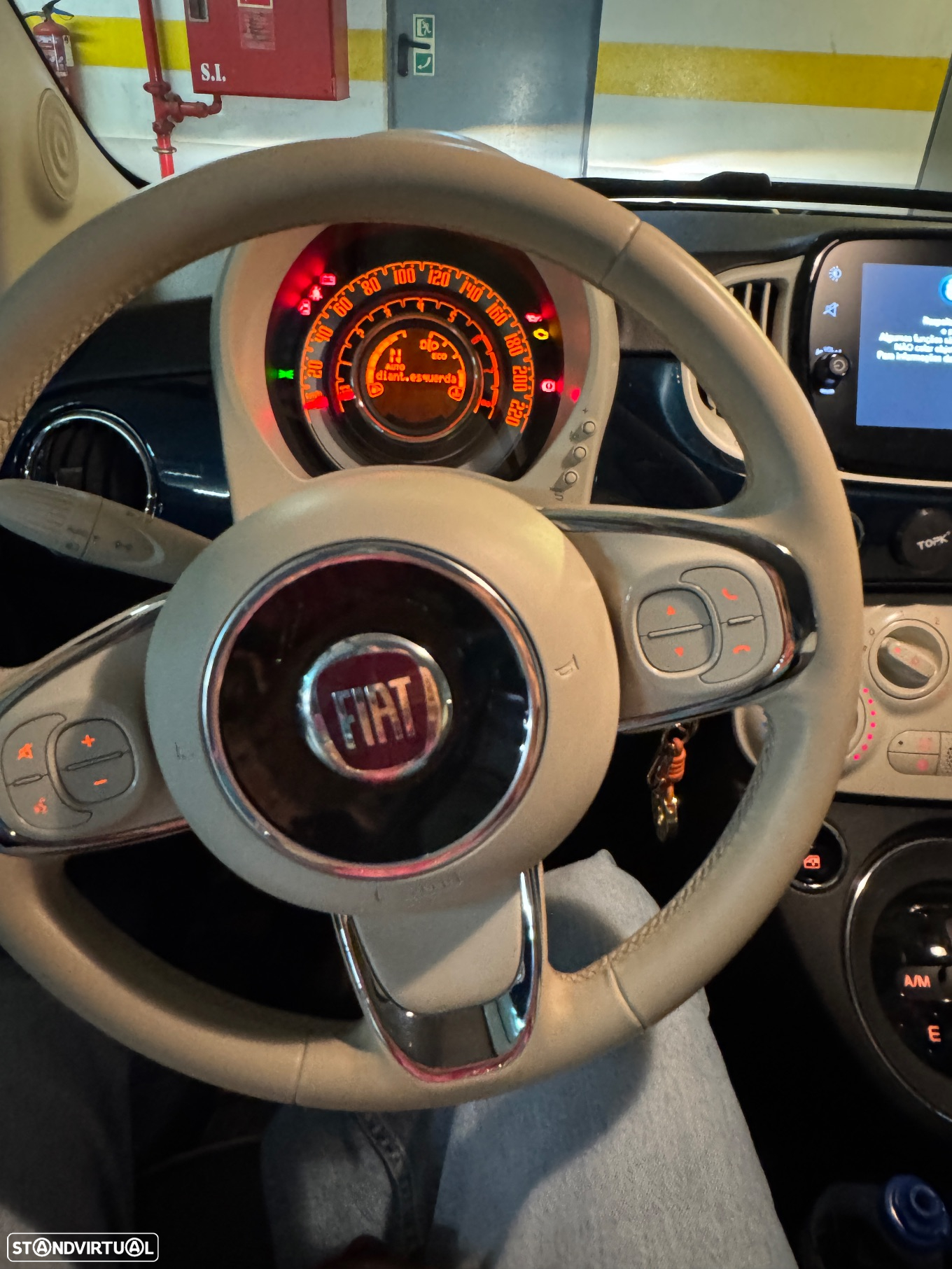 Fiat 500 1.2 8V Dualogic Lounge - 4