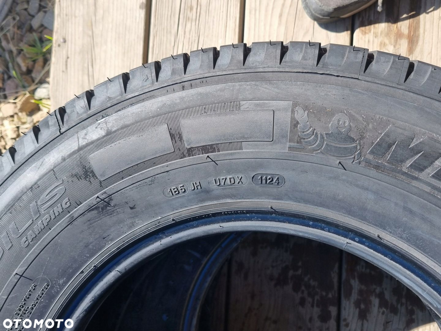 OPONY MICHELIN AGILIS CAMPING 225/75R16CP 116Q 2024r,8,5mm prawie nowe - 12