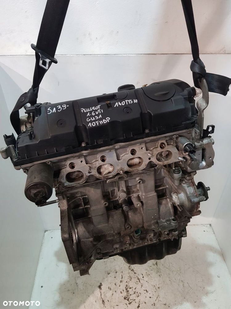 silnik kompletny gu31 10fhbr 1.4 1.6 vti peugeot-citroen-mini-bmw 140tys km - 1
