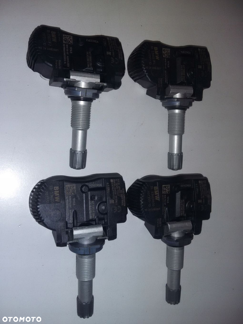 BMW F20 F21 F22 F87 F23 F45 F46 F30 F80 F31 F34 F32 F82 F33 F83 F36 I3 I8 X1 X2 X5 X6 CZUJNIK RDC CIŚNIENIA OPON TPMS 433 EU NOWY ORYGINAŁ - 2