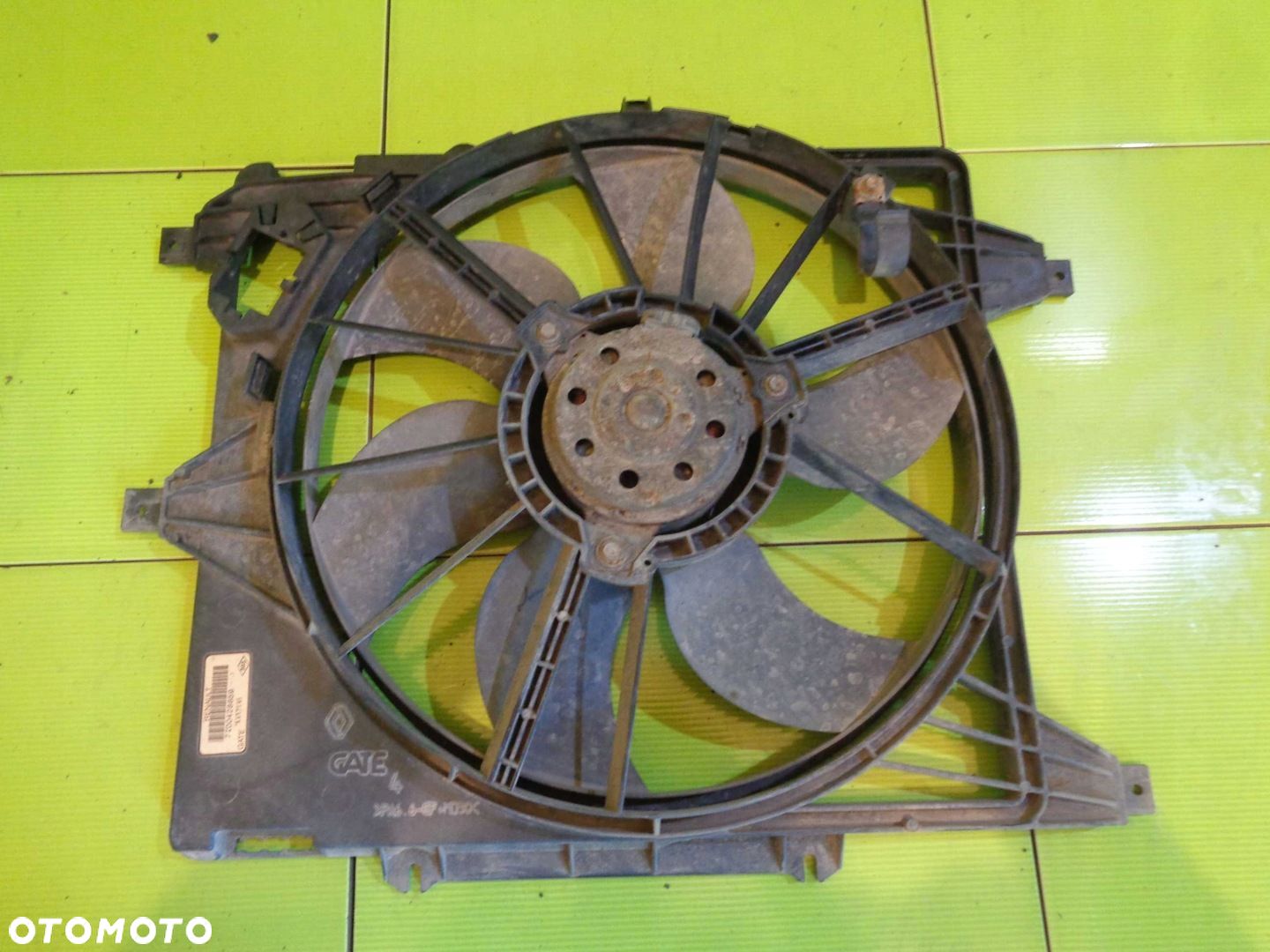 NISSAN KUBISTAR 1.5 DCI 04 wentylator chlodnicy - 1