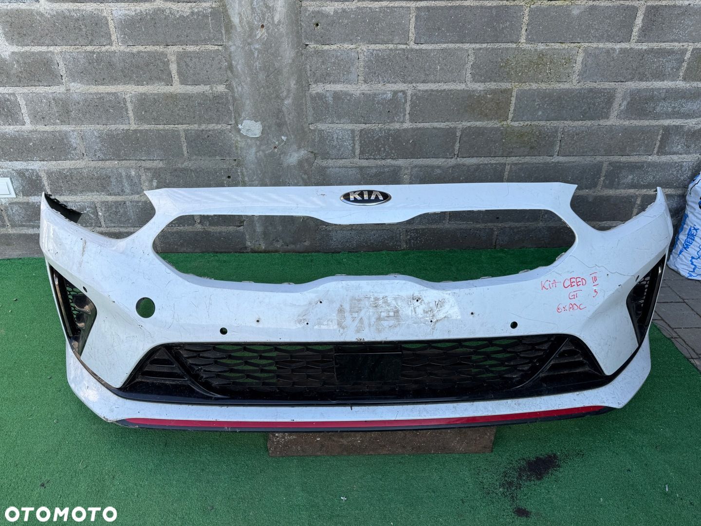 KIA CEED III 3 GT 2018- GRILL ZDERZAK PRZÓD EU ORG XX - 1
