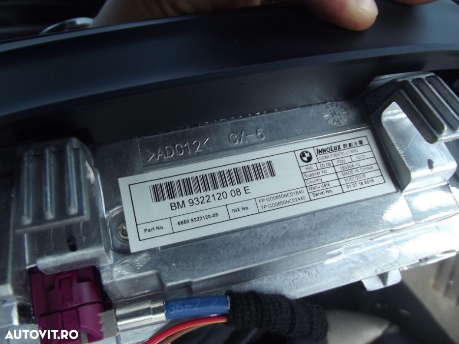 Navigatie BMW F30 F31 F20 F21 F22 KIT Navigatie joy stick display BMW - 4