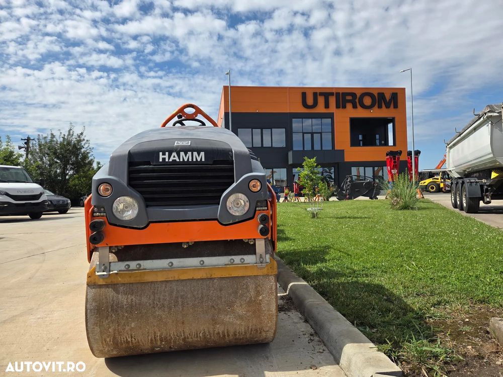 Hamm HAMM HD10, 2021, 477h, 2,5 tone, latime tambur 1m, motor KUBOTA 25CP, produs in Germania, lungime 2,5m, viteza 10km/h, intoarce in 2,5m, CA NOU, posibilitate leasing 4 ani -PROMOTIE 19.900 EUR+Tva - 27