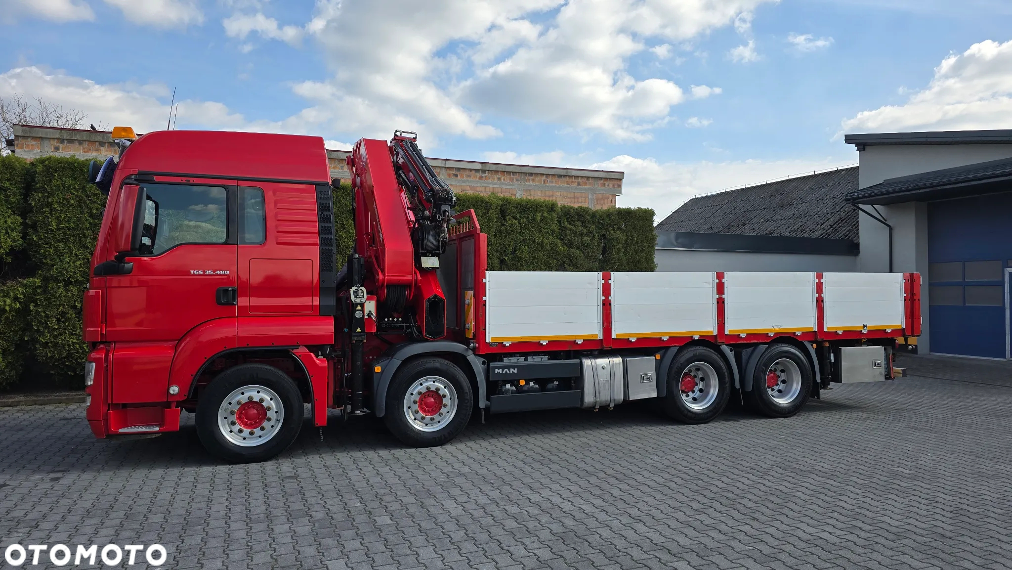 MAN TGS 35.480 8x4 HMF 4220K4+JIBK4+2 + WINCH - 4
