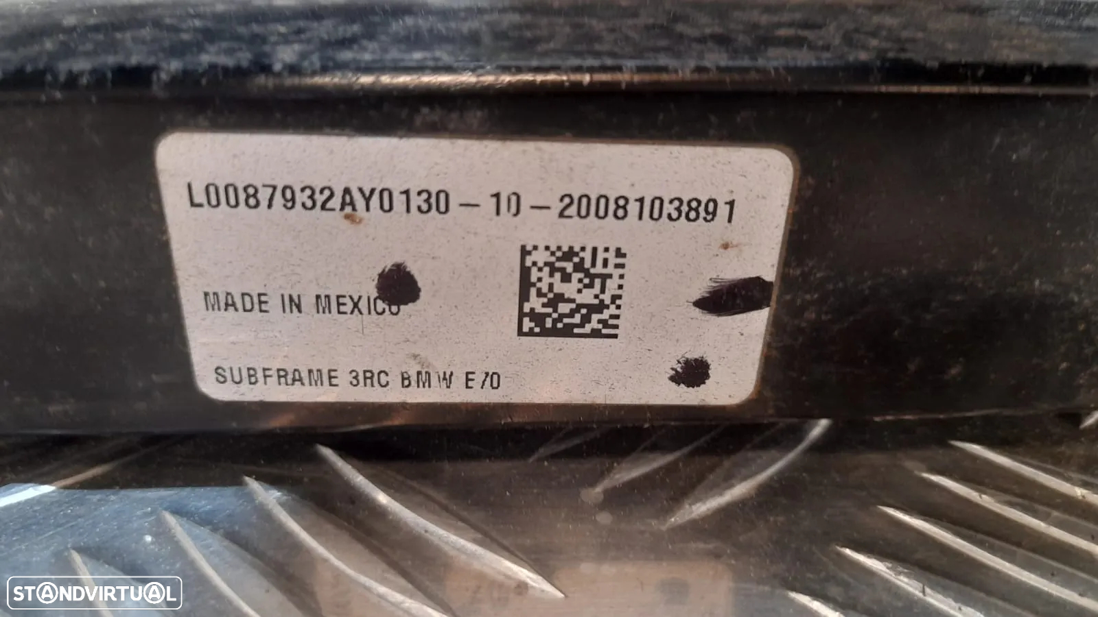 BANCOS BANCO PELE TRASEIROS TRÁS BMW X5 E70 PACK M - 5
