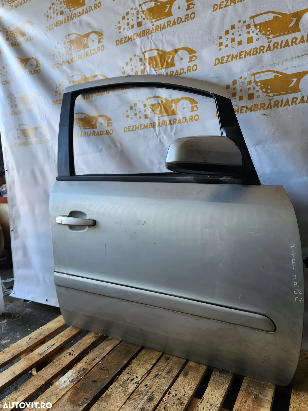 Usa Portiera Opel Zafira B Dreapta Fata An 2005-2006-2007-2008-2009-2010-2011-2012-2013-2014 - Dezm - 3