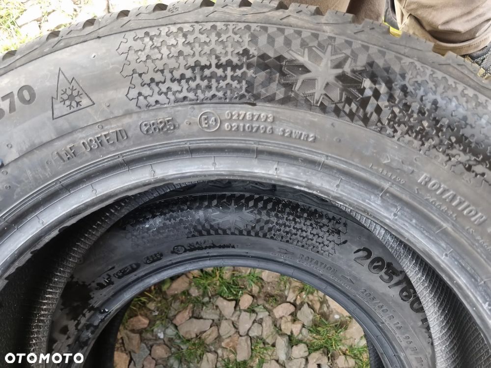 Opony CONTINENTAL WINTER CONTACT TS870 205/60R16 96H 2025r,2x7,7mm super - 7