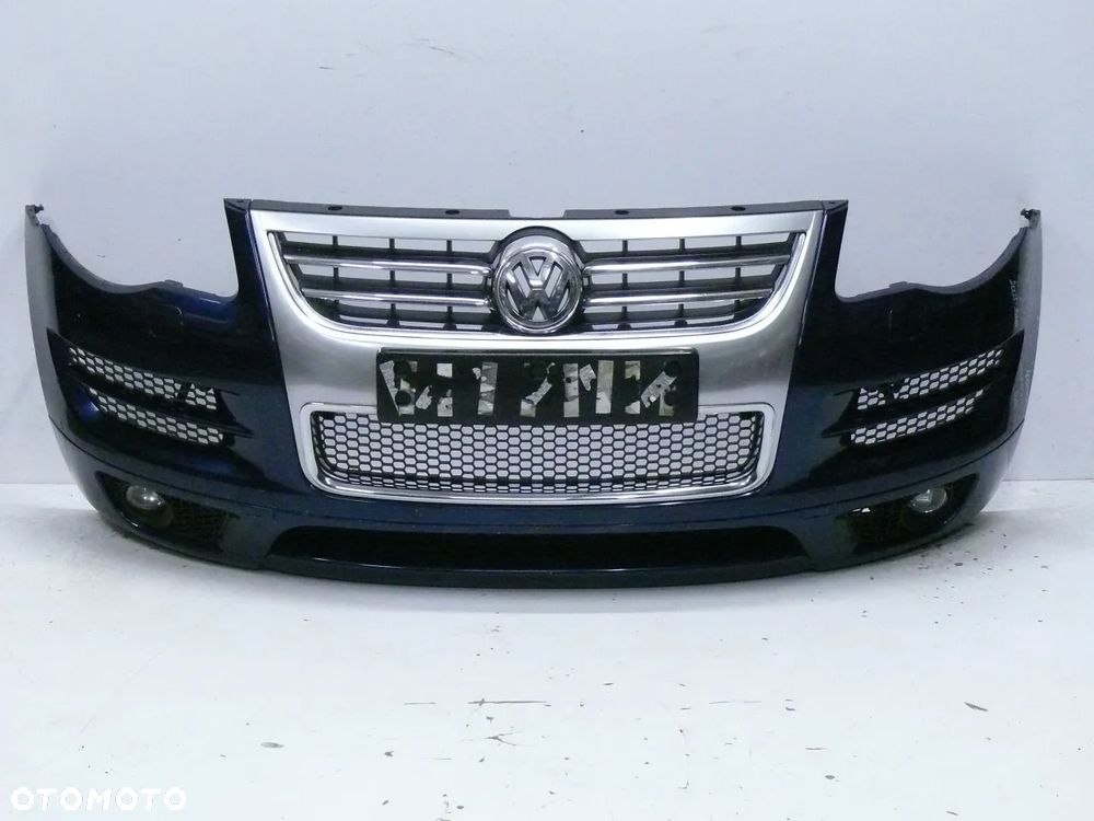 ZDERZAK PRZEDNI VOLKSWAGEN TOUAREG R-LINE 2007 2010 LIFT PDC XENON