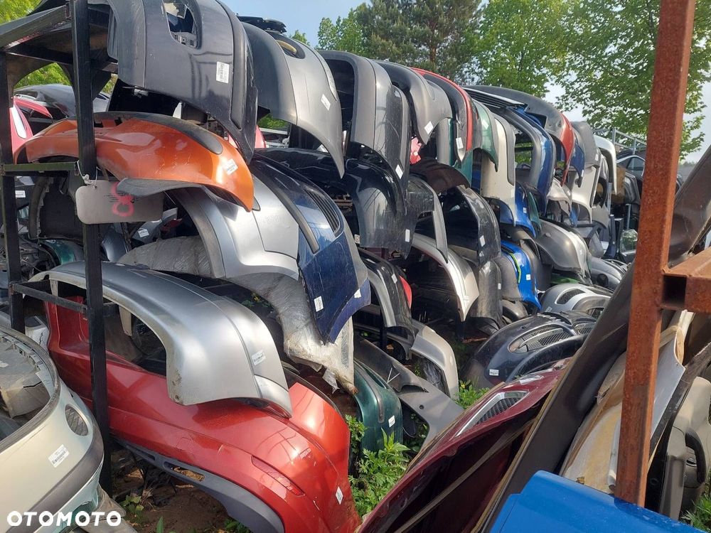 KOMPLETNY PRZÓD MASKA ZDERZAK LAMPY PAS PRZEDNI VOLKSWAGEN GOLF IV LW5Z - 14