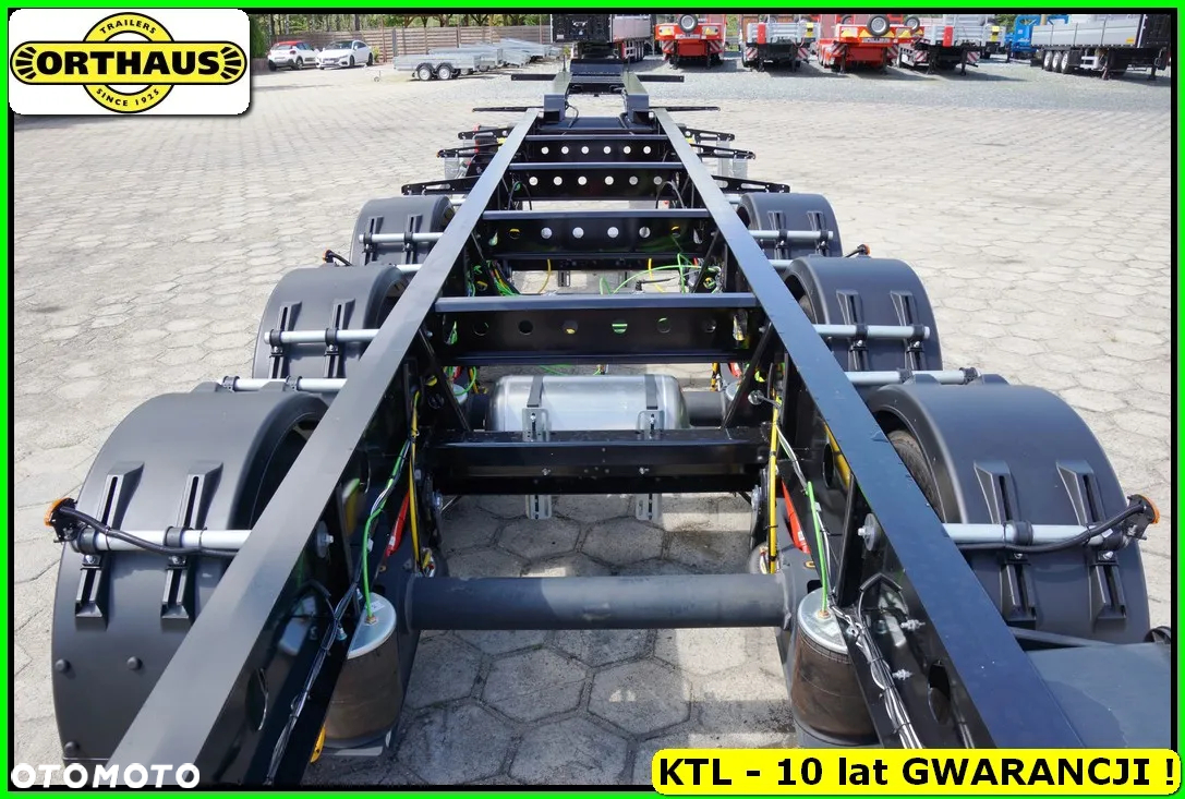 Orthaus Podwozie LEKKIE na kontenery 40/45 Ft HC, pełny ADR EX3 ! - 35