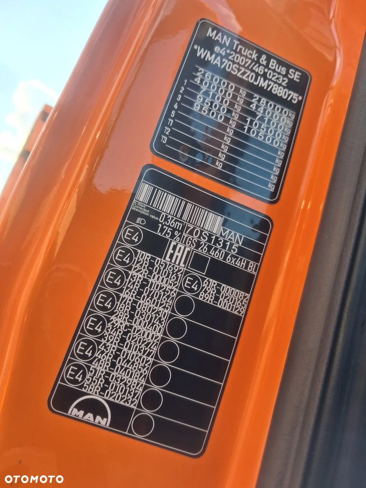 MAN TGS 26.460 6X6 KIPER MEILLER BORDMATIC - 17