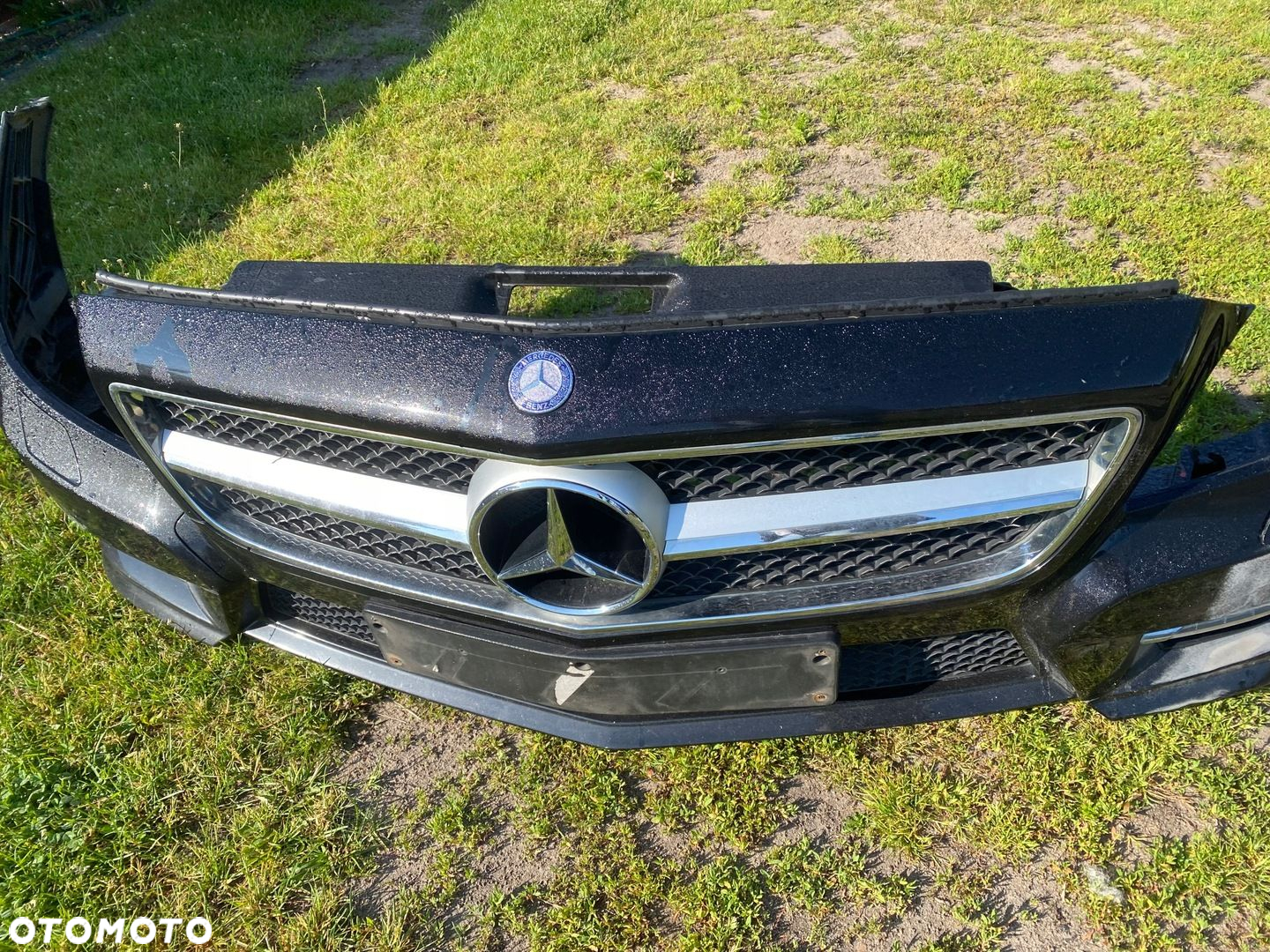 MERCEDES cls 218 amg kompletny zderzak przedni kolor 197 - 2
