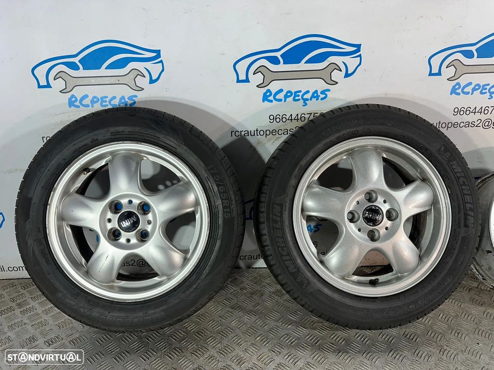 .Conjunto Jantes 15 Mini Cooper One 4x100 5.5J ET45 6769404 - 6