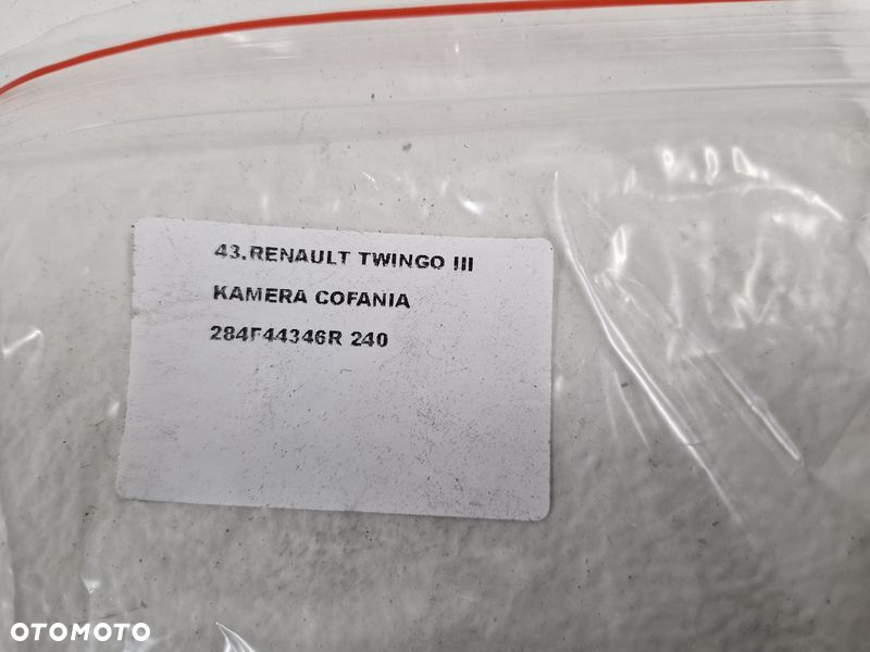 RENAULT TWINGO 3 III KAMERA COFANIA 284F44346R - 5