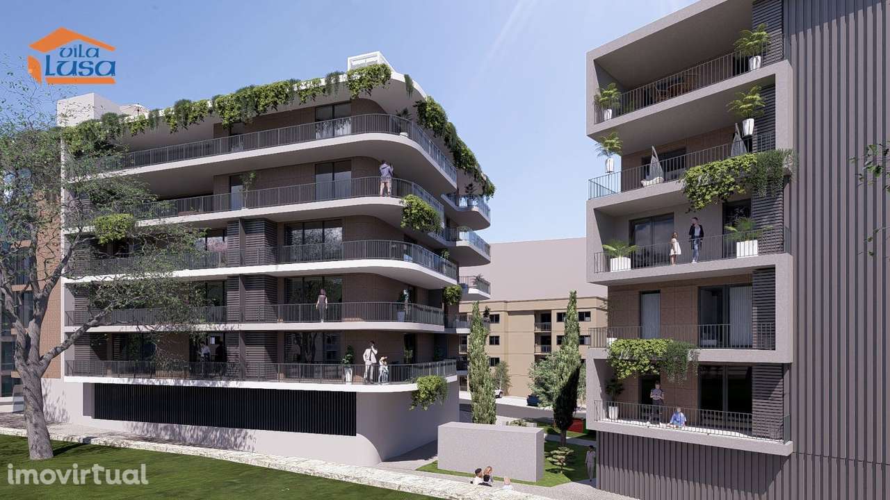 Armação de Pera T1 Novo 38 m2 varanda garagem e piscina na cobertura - Grande imagem: 3/28