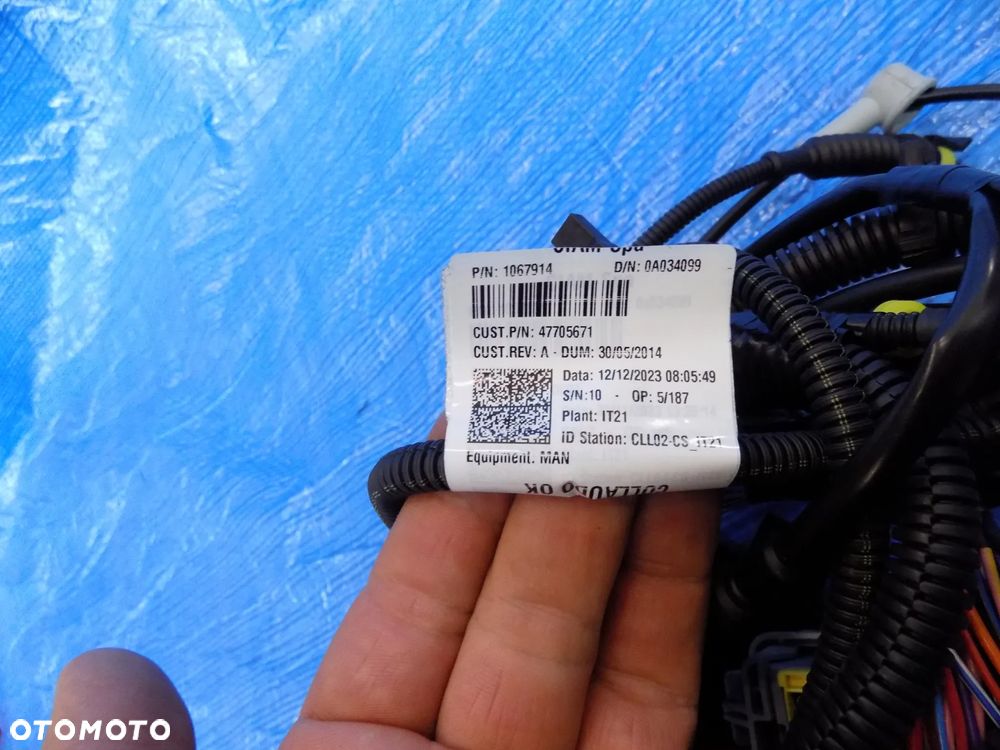 instalacja elektryczna wiązka 47705671 case jx1070u jx1090u new holland tk76 t5060 - 9