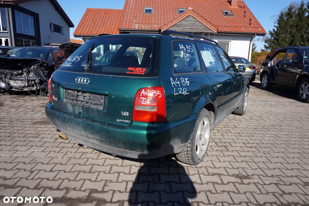 AUDI A4 B5 KOMBI 1998 LZ6L 1.8 20V ADR 125KM DDU ZIELONY na części - 5