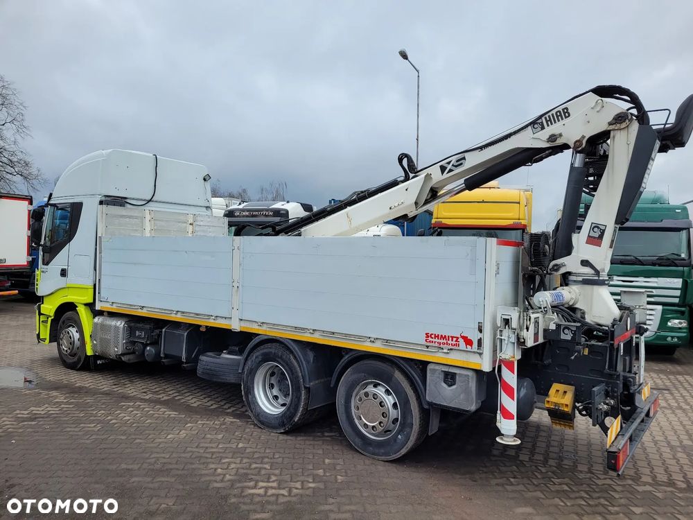 Iveco STRALIS 480 * HDS * Hiab *Palfinger *6X2*Budowlanka*Kran * - 4