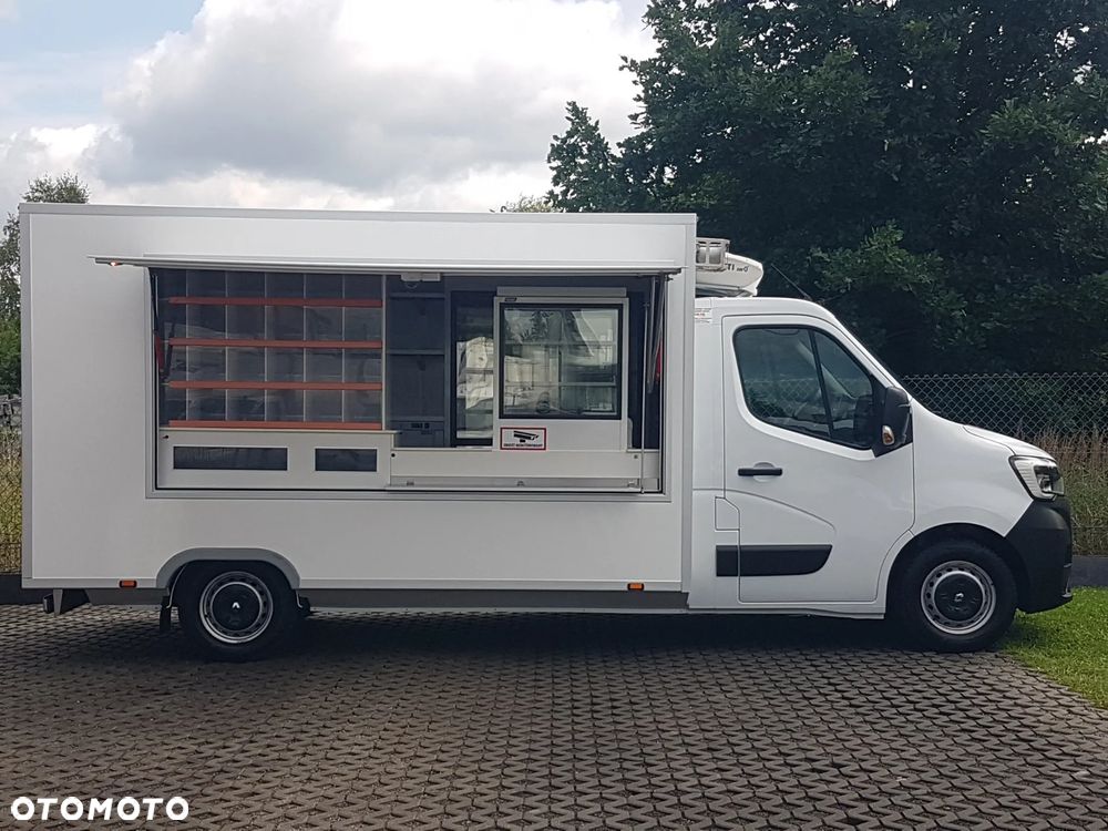 Renault MASTER SKLEP BAR FOODTRUCK KONTENER NISKOPODŁOGOWY AUTOSKLEP AGREGAT AC KLIMA DMC 3500KG - 12
