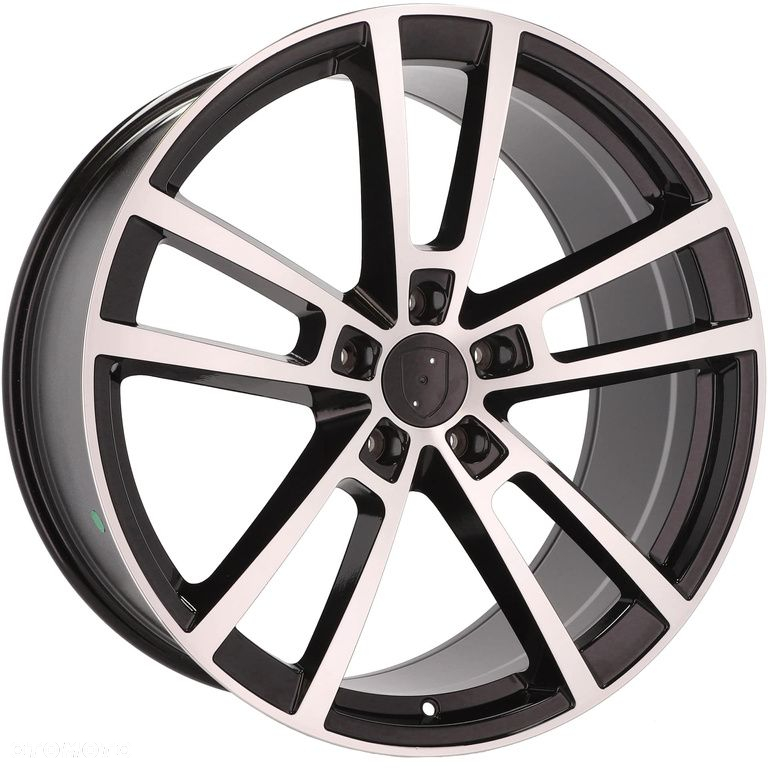 4x Felgi 22 m.in. do PORSCHE Cayenne I II Coupe E1 E2 E3 9Y 92A Panamera I II GTS - I3081F - 6