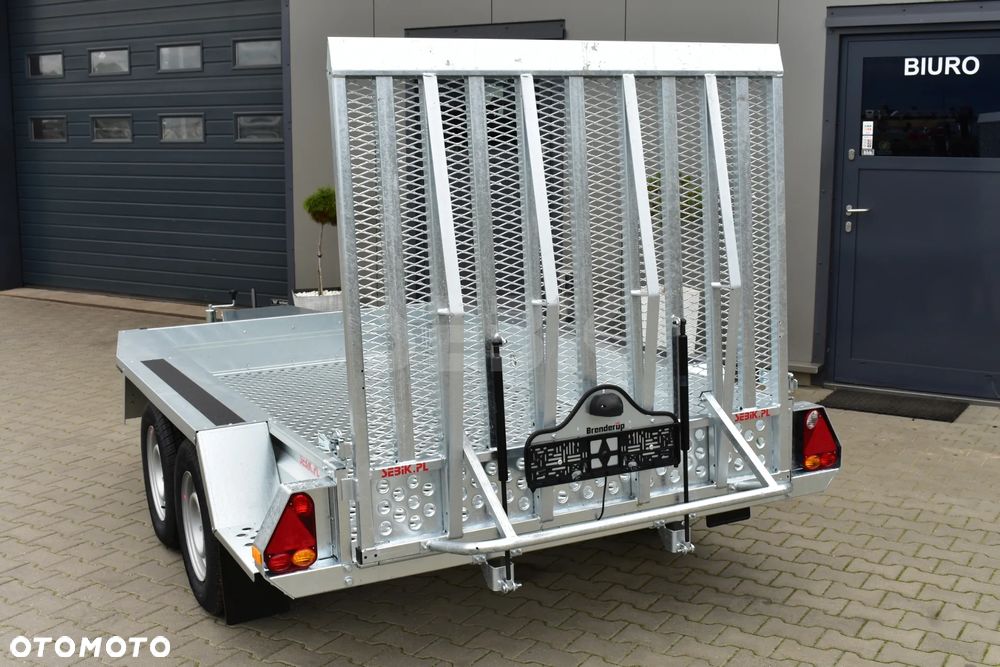 Brenderup Mocna przyczepa do minikoparki MT3080 S DMC 2700 kg. Stalowa podłoga !! - 7
