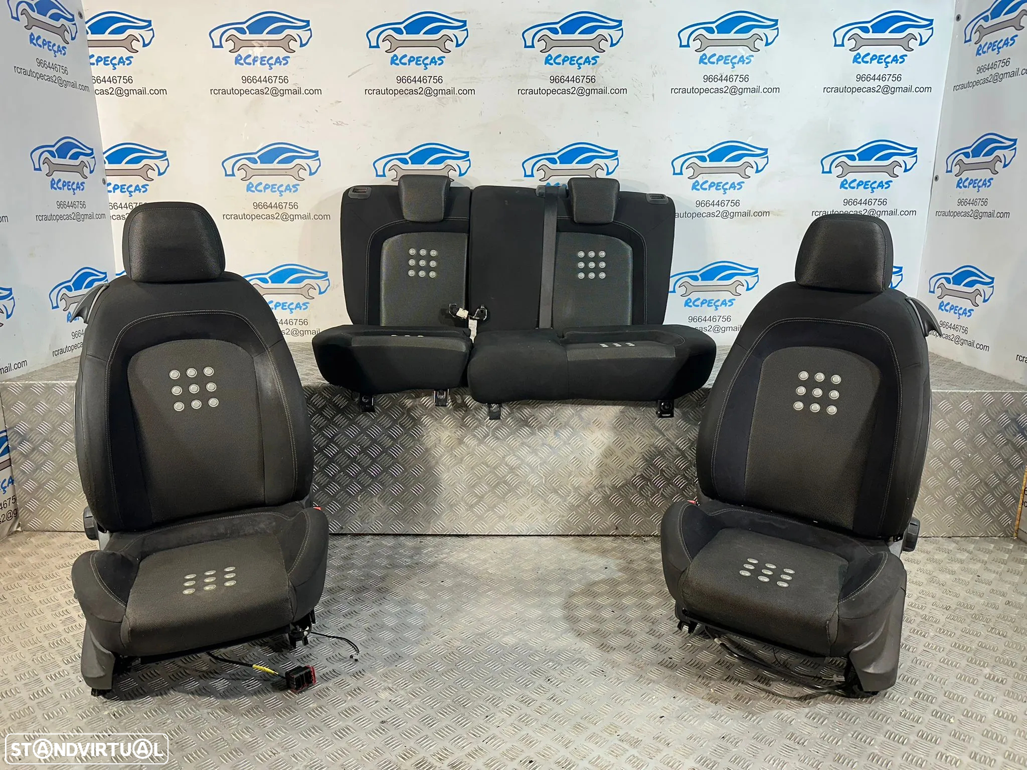 .Conjunto Bancos Fiat Grande Punto Sport 199 2 Portas 2005 - 2018 - 2