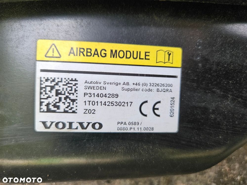PODUSZKA AIR BAG PIESZEGO 31404289 VOLVO V40II CROSS COUNTRY  RADOM - 2