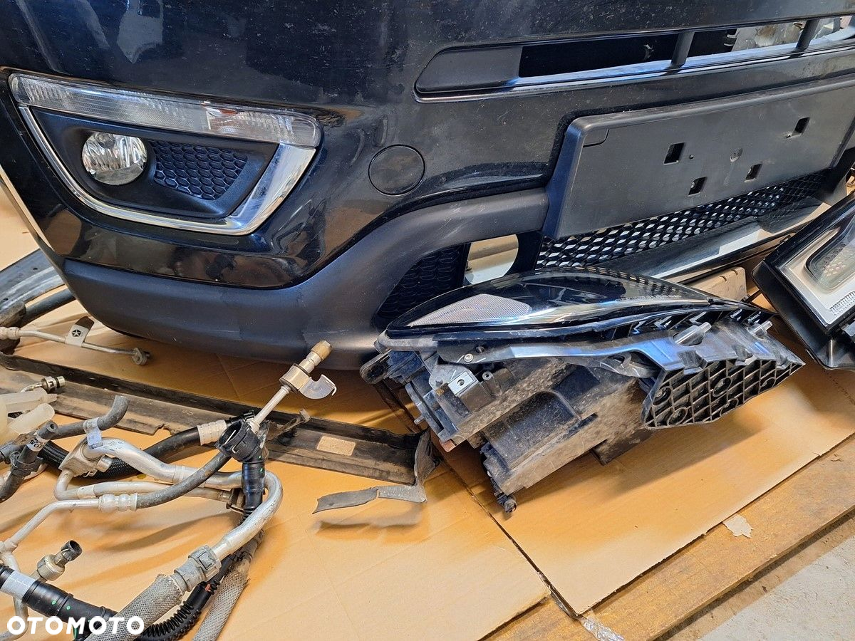 jeep compass II 16- maska zderzak przedni lampy kompletny przod blotniki - 4