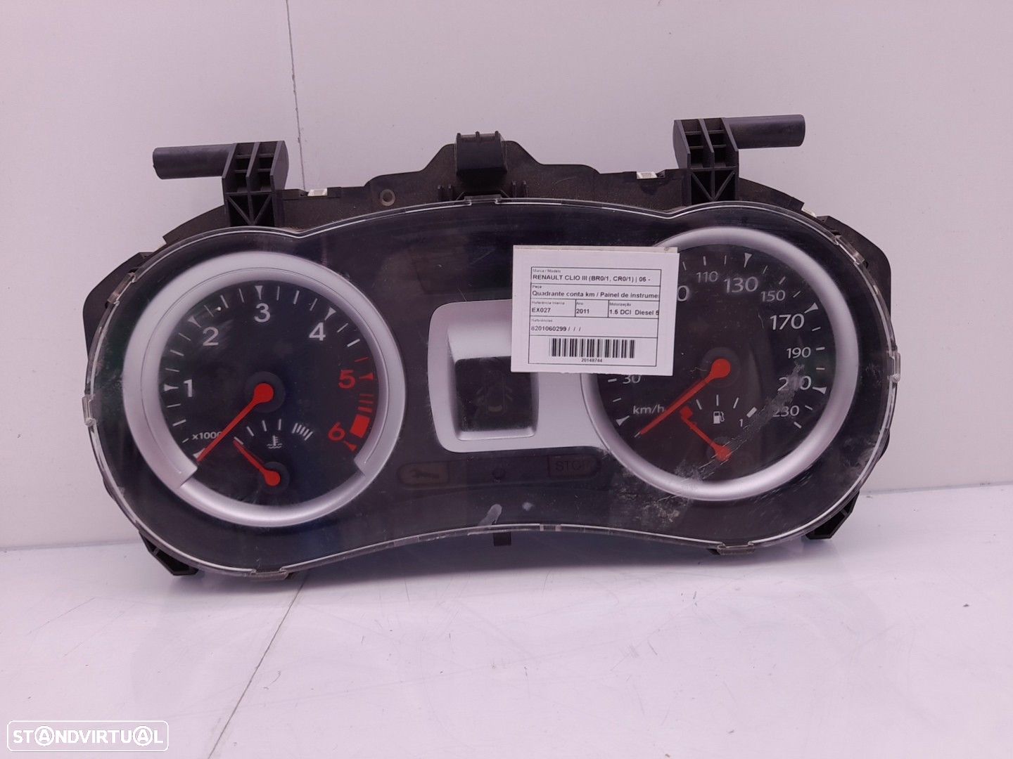 Quadrante / painel de instrumentos RENAULT Clio III (BR0/1, CR0/1) - 1