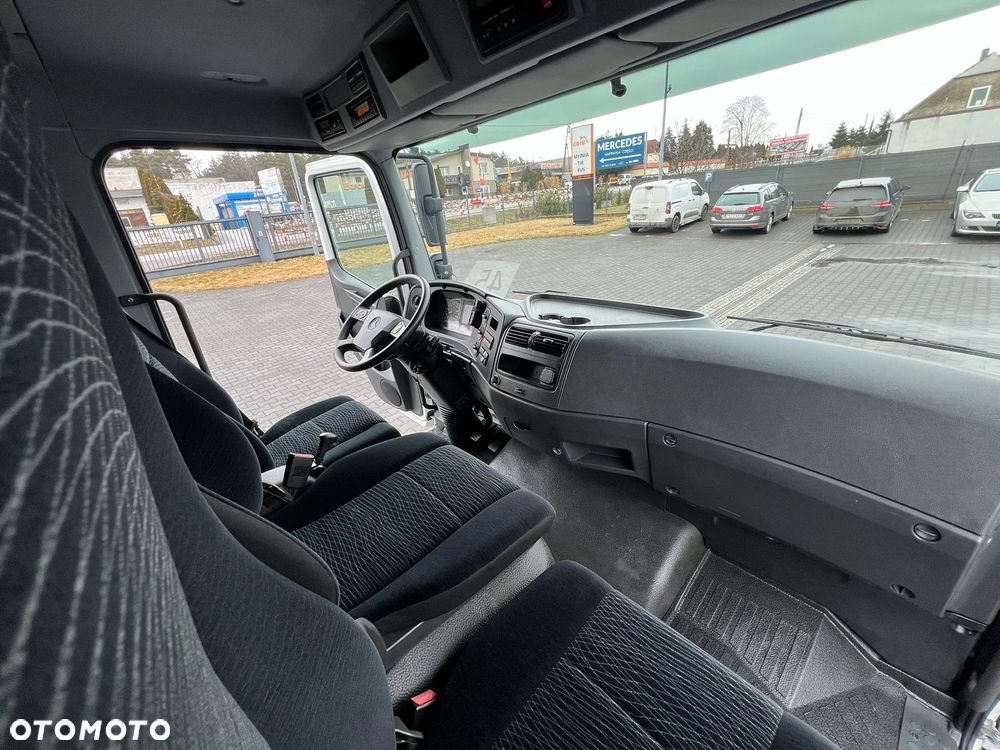 Mercedes-Benz ATEGO 818 L PLANDEKA + WINDA 3 FOTELE KLIMA PODUSZKI - 16