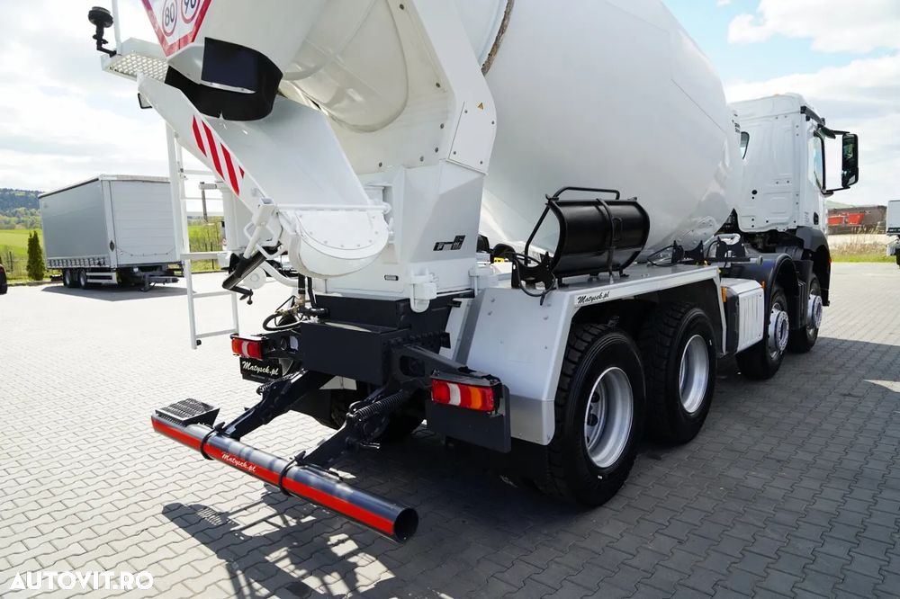 Mercedes-Benz AROCS 3540 / POMPĂ 9M3 / 8x4 / BETONĂ / AUTOMATĂ / SCHWING STETTER / 100% PNEURI / CAMERA - 14